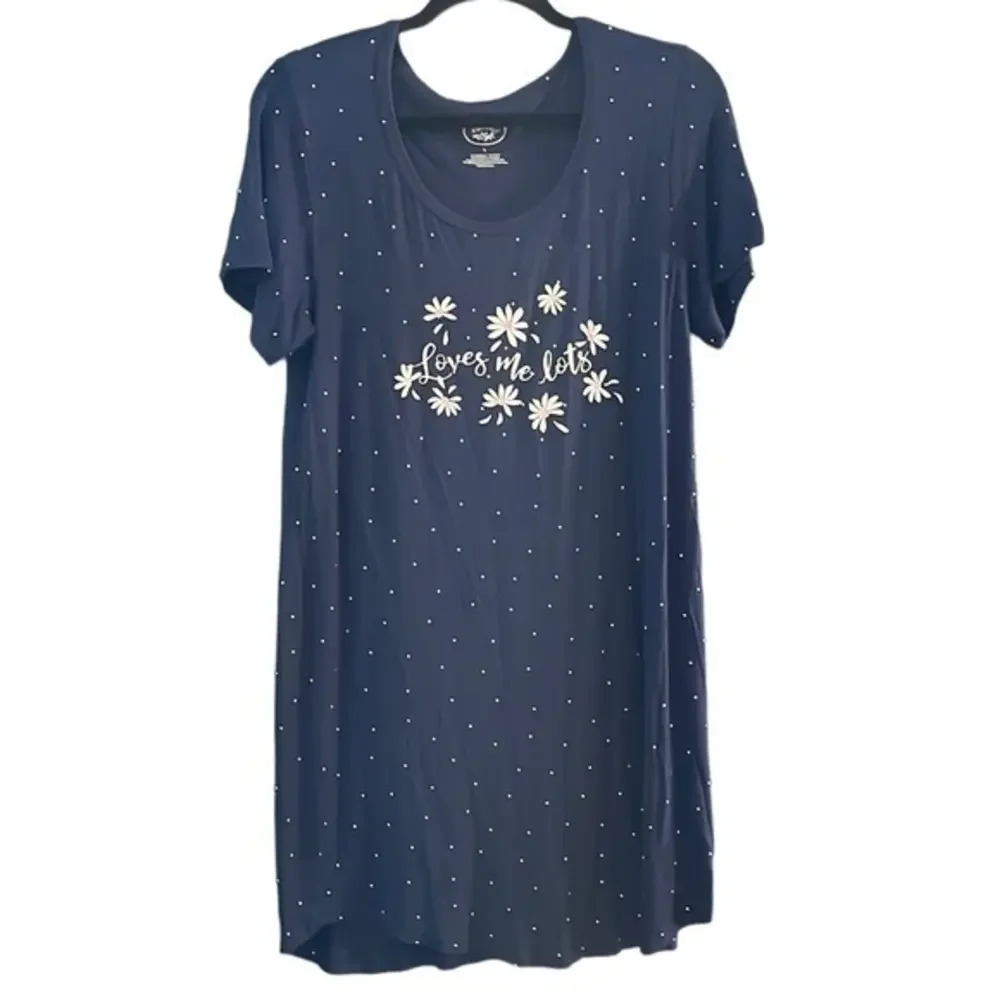 New Laura Ashley Loves Me Lots Night Tee Size Large (L)